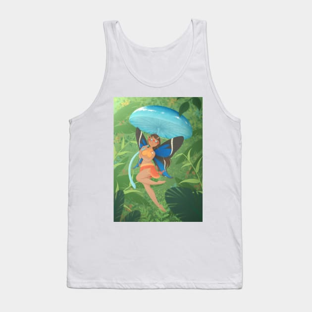 Fairy of Amazon Forest Tank Top by SilveryDreams